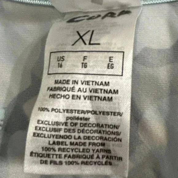 GUC Adidas XL size 16 girls 3-stripe jacket in a fun colorful camo. Athletic - Picture 14 of 16